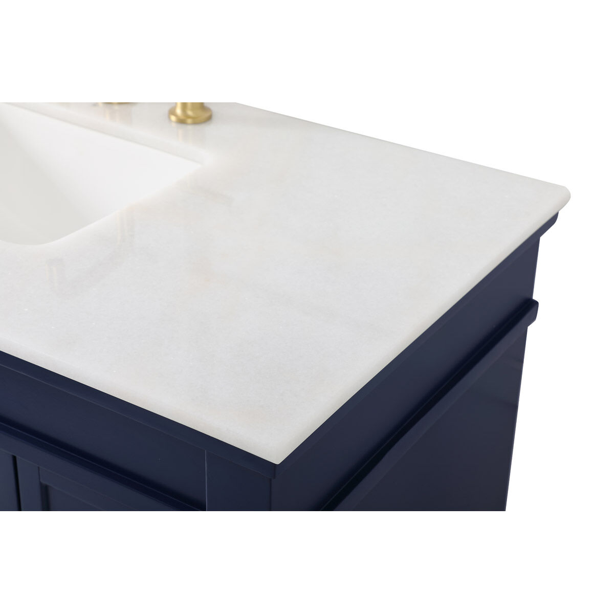 Lexington 42 X 21.5 X 35 inch Blue Vanity Sink Set