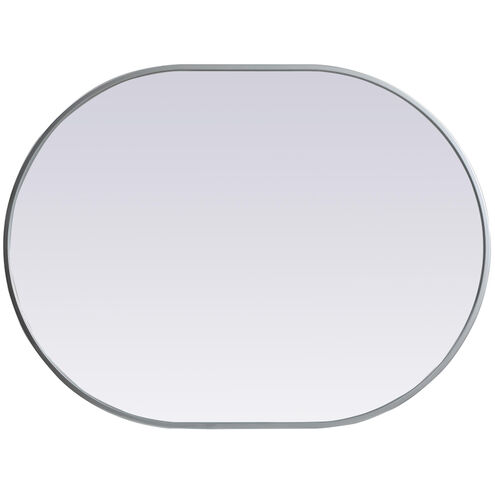 Asha 36 X 27 inch Silver Mirror in 27 x 36