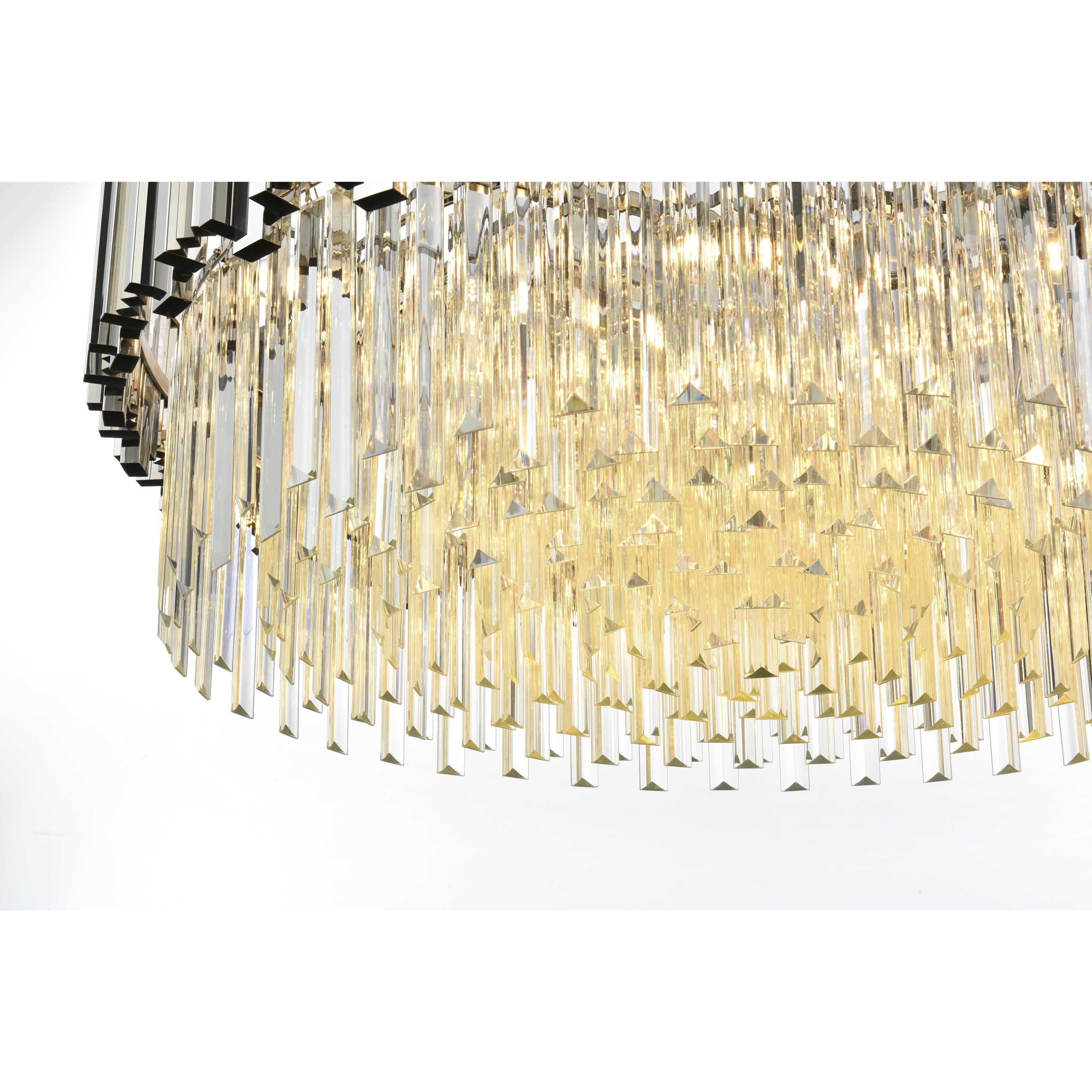 Willow 10 Light 32 inch Chrome Chandelier Ceiling Light
