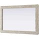 Marlowe 55 X 35 inch Linen White Mirror