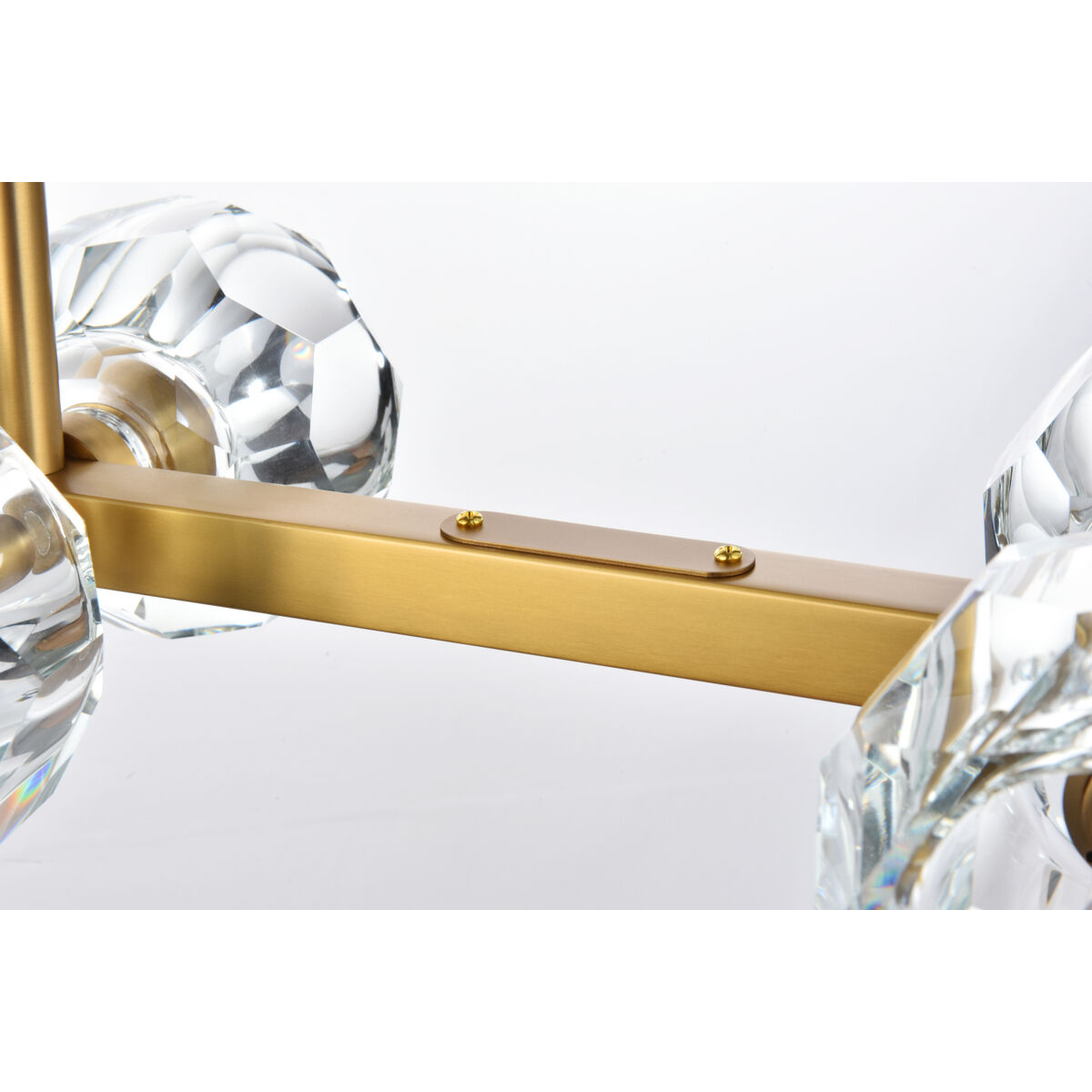 Eren 8 Light 8 inch Satin Gold Pendant Ceiling Light