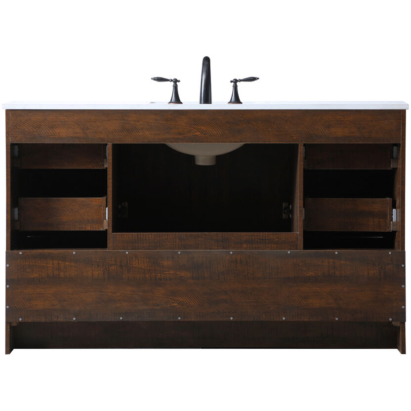 Soma 54 X 19 X 34 inch Expresso Vanity Sink Set