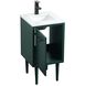 Cyrus 19 X 18 X 33.5 inch Green Vanity Sink Set