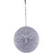 Cabaret 9 Light 20 inch Chrome Pendant Ceiling Light