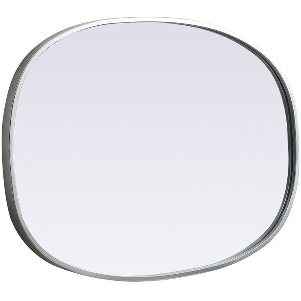 Brynn 30 X 20 inch Silver Mirror in 20 x 30