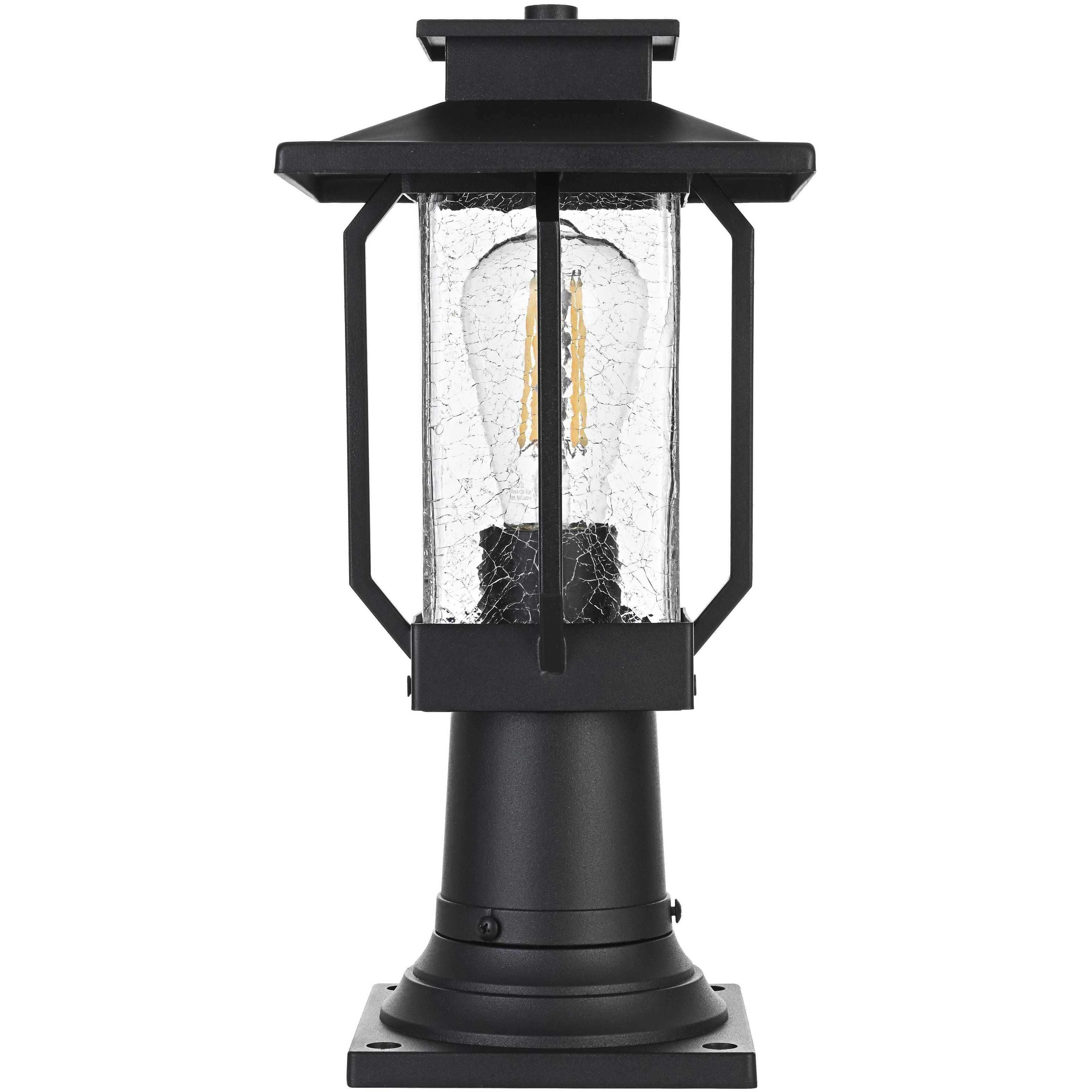 Salem 1 Light 15 inch Black Outdoor Post Light
