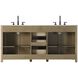 Alina 72 X 34 inch Linen Oak Bathroom Vanity Cabinet