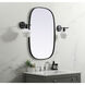 Brynn 36 X 24 inch Black Mirror in 24 x 36