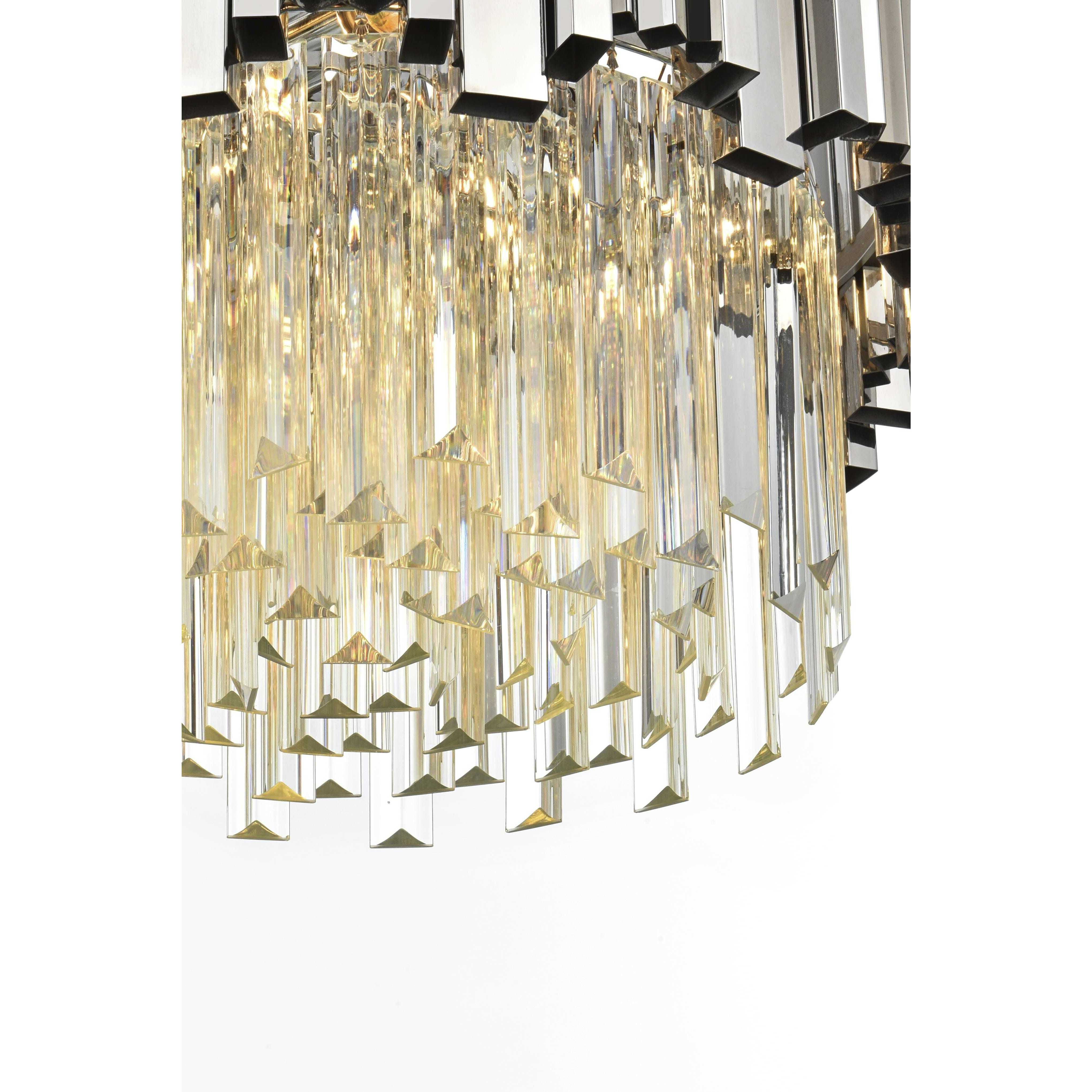 Willow 4 Light 16 inch Chrome Chandelier Ceiling Light