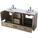 Soma 66 X 34 inch Natural Oak Bathroom Vanity Cabinet
