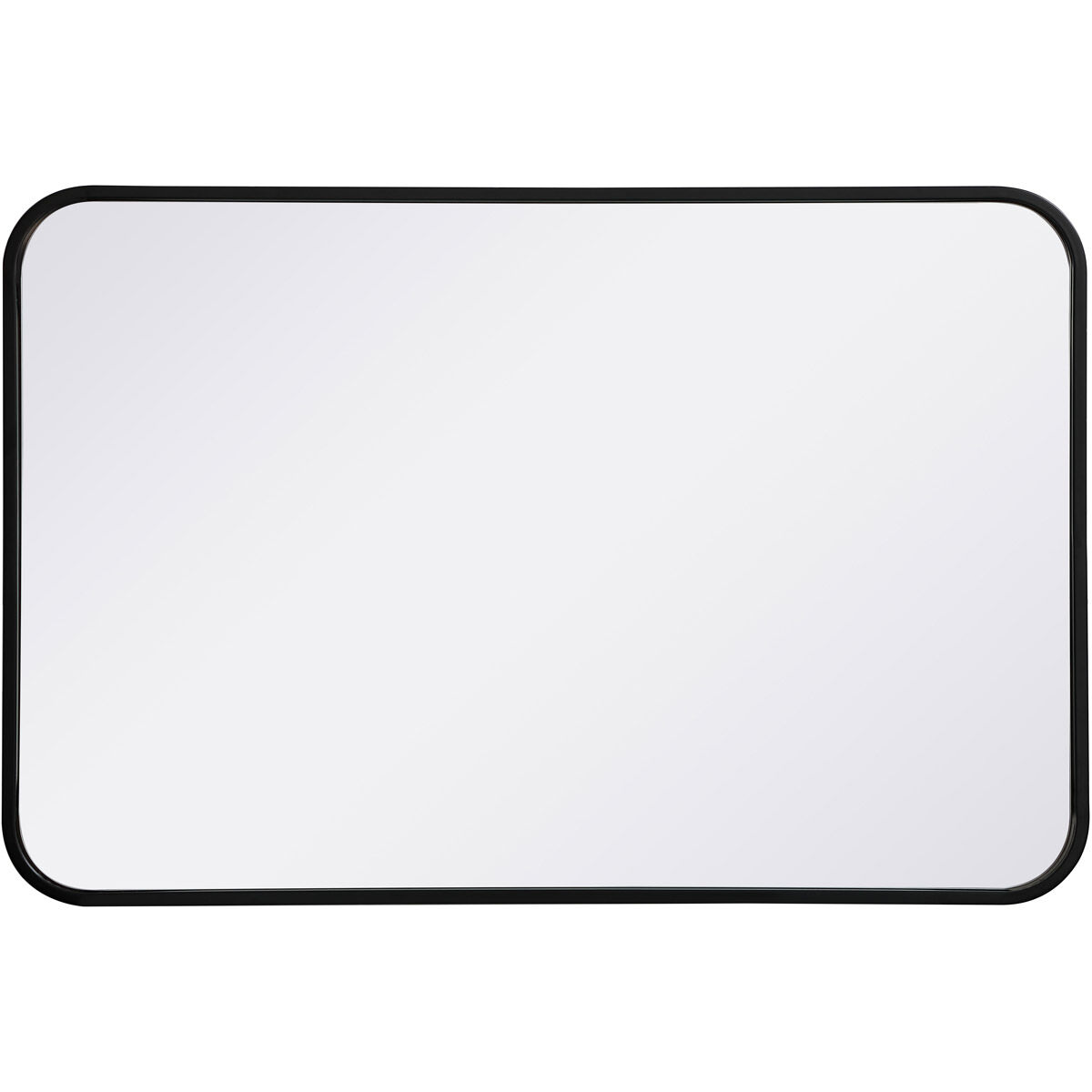 Evermore 30 X 20 inch Black Mirror