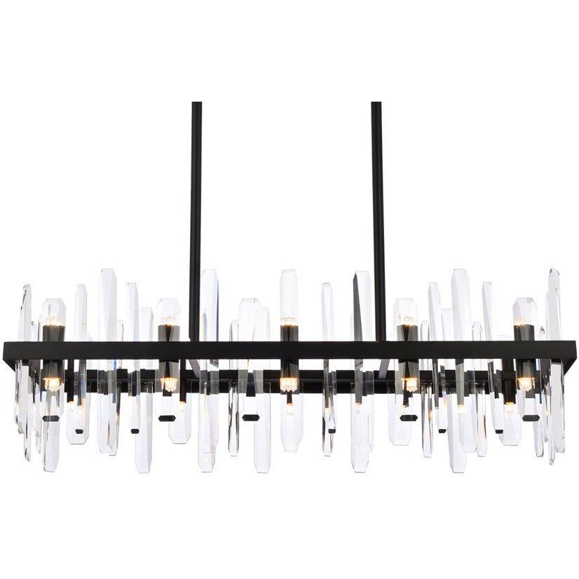 Black linear ceiling light deals