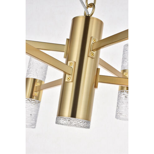 Vega LED 26 inch Gold Pendant Ceiling Light 