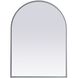 Ayra 30 X 22 inch Silver Mirror