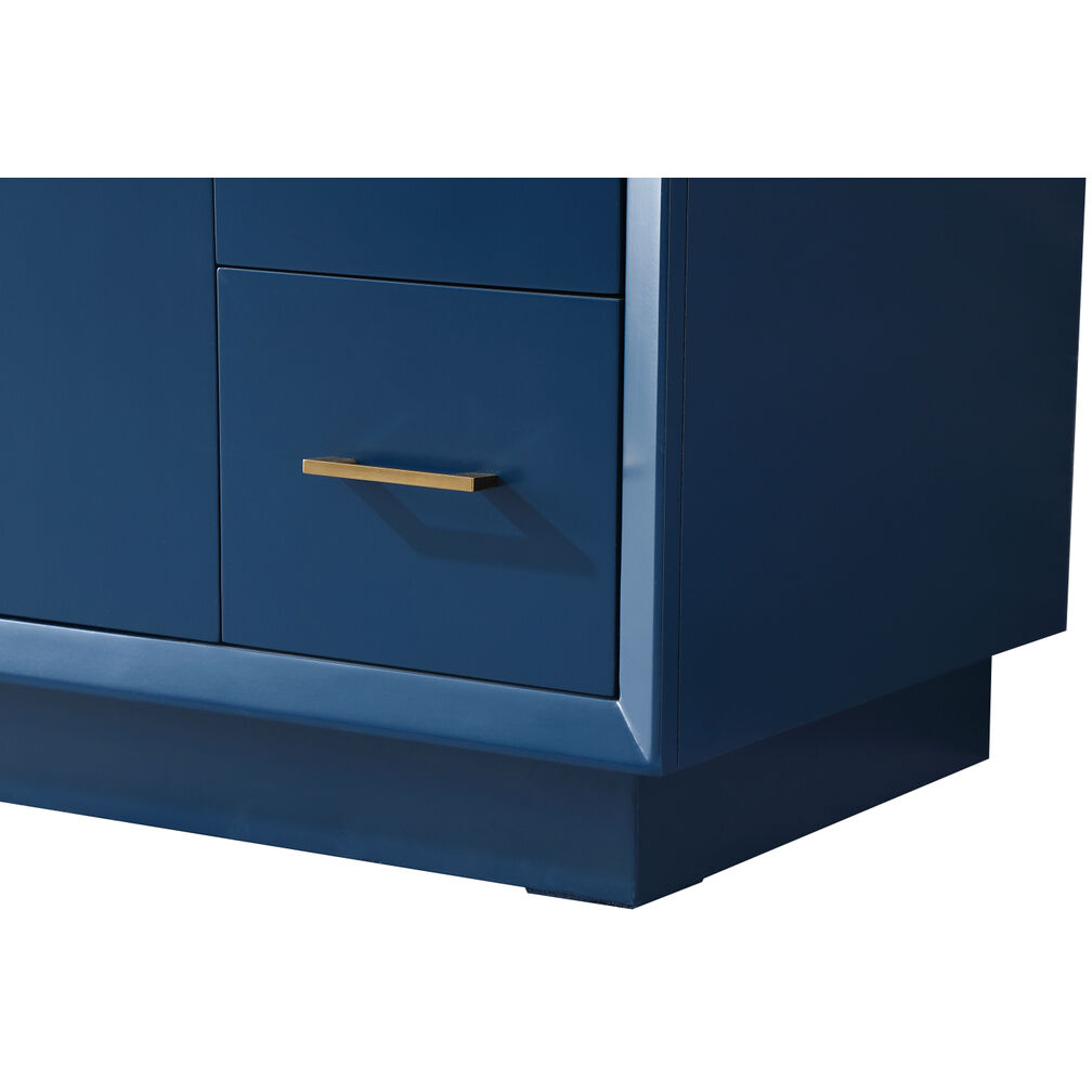 Hayes 84 X 22 X 35 inch Blue Vanity Sink Set
