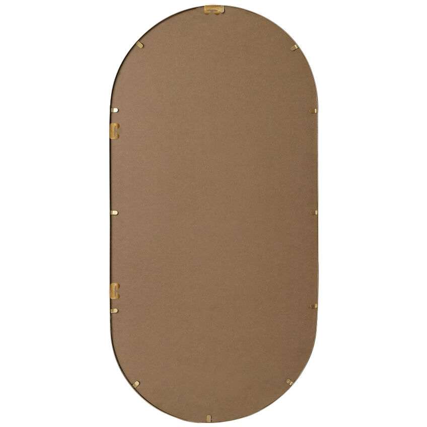 Asha 48 X 24 inch Brass Mirror in 24 x 48
