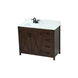 Grant 42 X 19 X 34 inch Expresso Vanity Sink Set