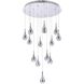 Amherst 13 Light 30 inch Chrome Chandelier Ceiling Light