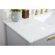 Larkin 48 X 22 X 34 inch Grey Vanity Sink Set