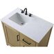 Alina 36 X 34 inch Linen Oak Bathroom Vanity Cabinet