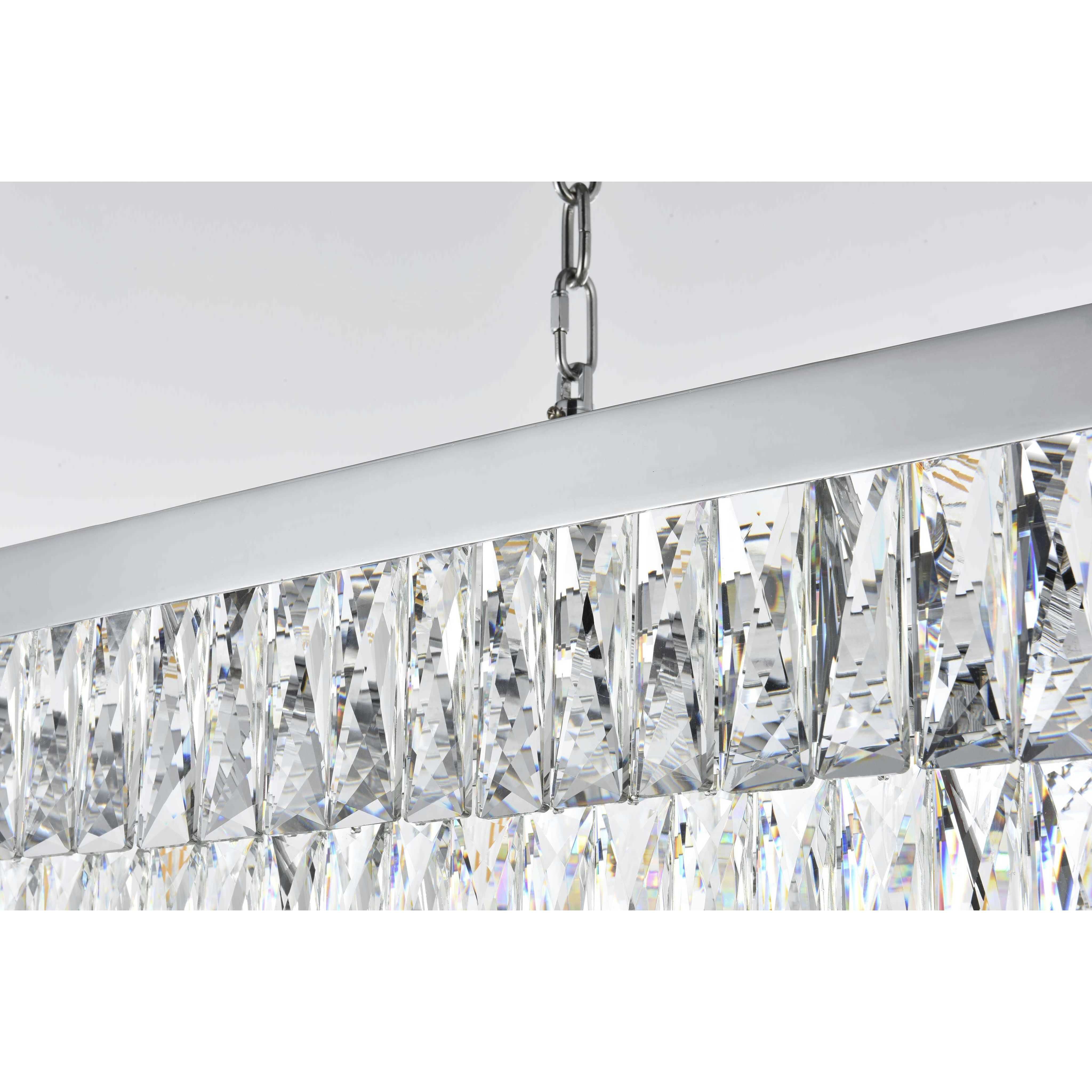 Josephine 17 Light 16 inch Chrome Chandelier Ceiling Light