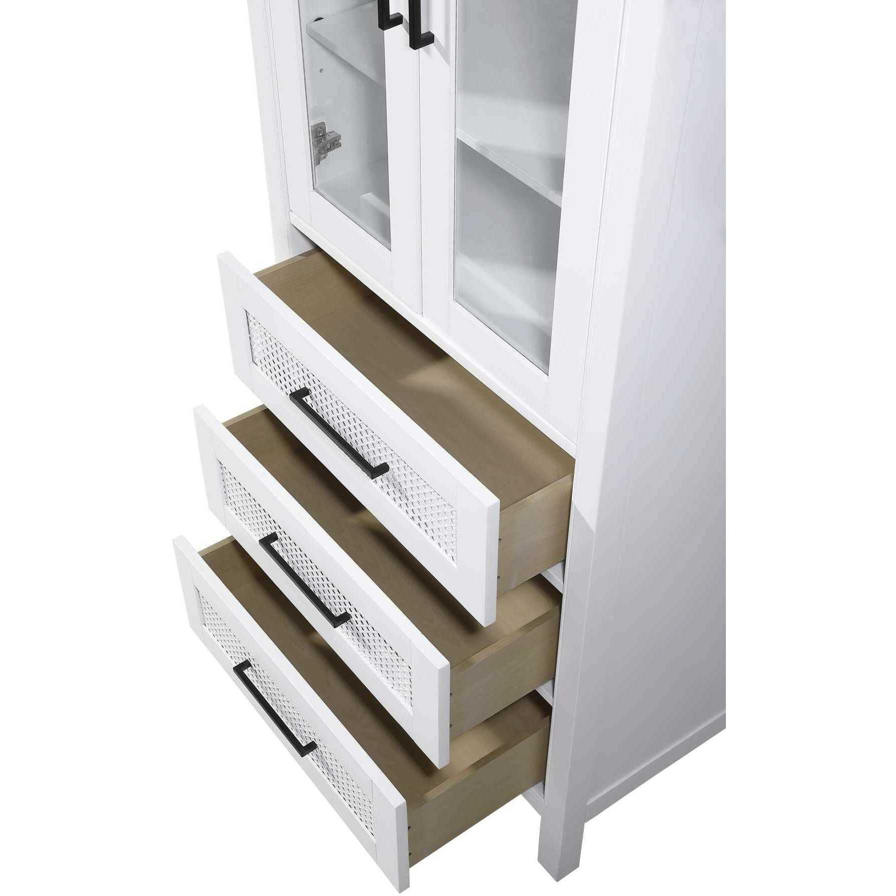 Alina White Bathroom Storage Cabinet