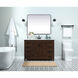 Grant 48 X 19 X 34 inch Expresso Vanity Sink Set