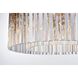 Sydney 8 Light 31.5 inch Satin Gold Chandelier Ceiling Light