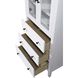 Blakely White Bathroom Storage Cabinet