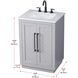 Chase 24 X 34 inch Grey Bathroom Vanity Cabinet