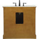 Americana 36 X 22 X 35 inch Driftwood Vanity Sink Set