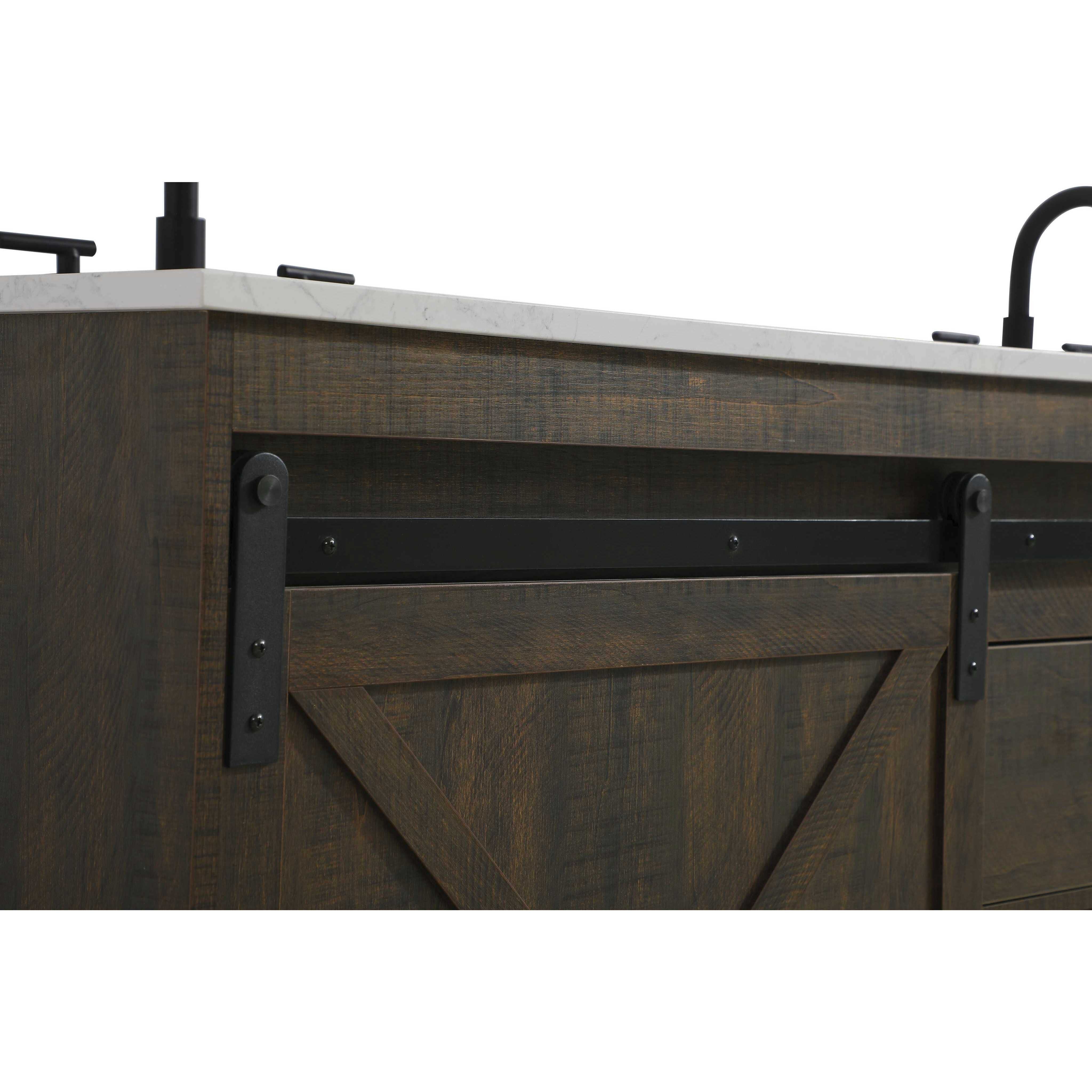 Austin 60 X 34 inch Expresso Bathroom Vanity Cabinet