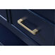 Sinclaire 60 X 22 X 34 inch Blue Vanity Sink Set