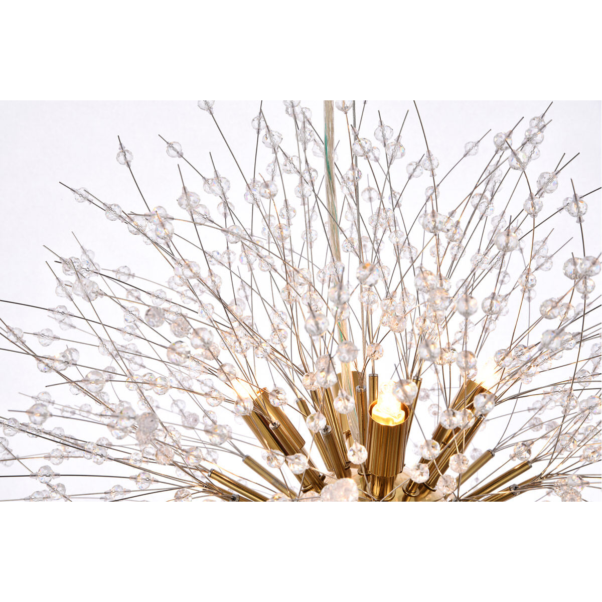 Solace 12 Light 24 inch Gold Pendant Ceiling Light