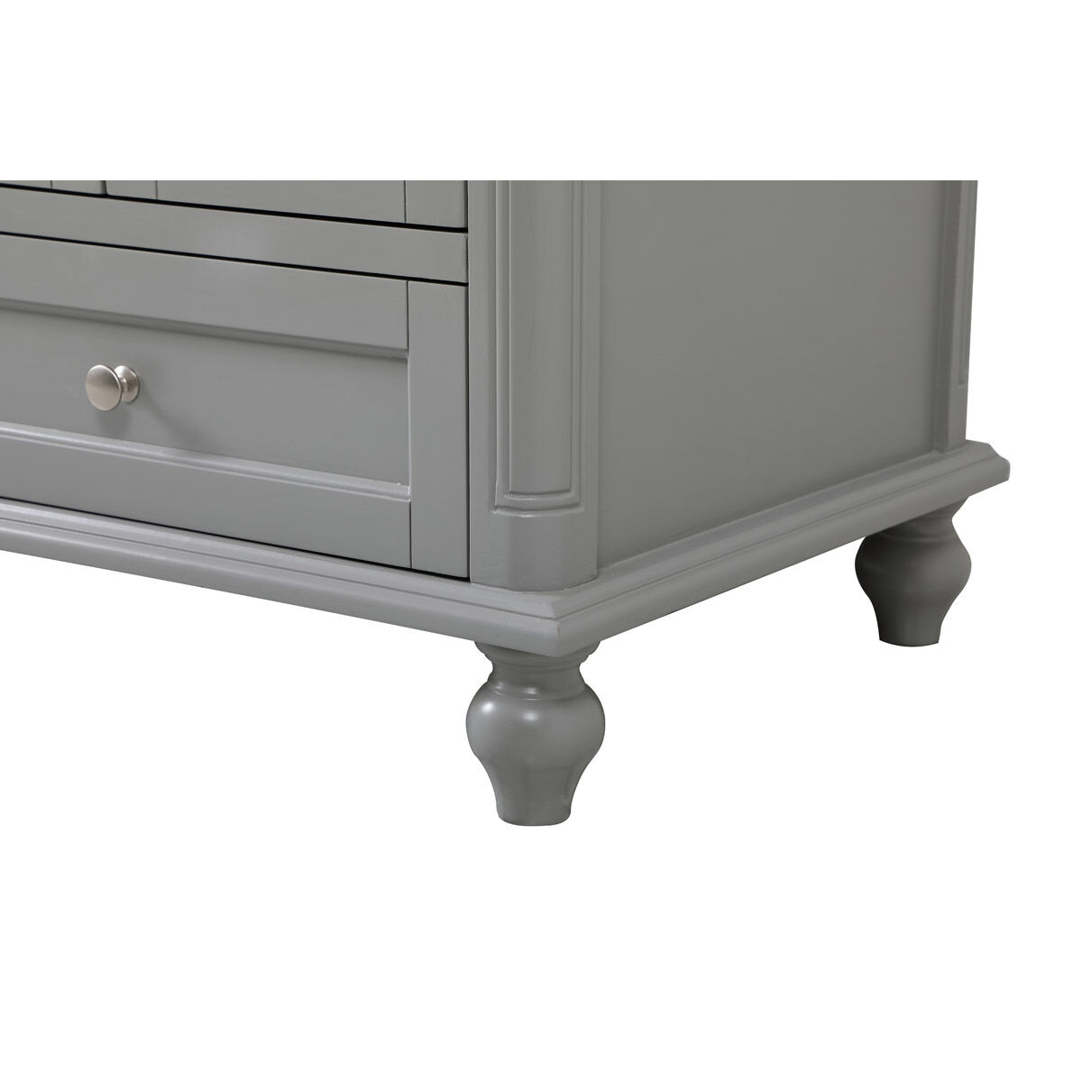 Rhodes 60 X 22 X 35 inch Grey Vanity Sink Set