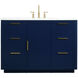 Blake 48 X 22 X 34 inch Blue Vanity Sink Set