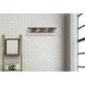 Maxime 6 Light 4.5 inch Black and Clear Wall Sconce Wall Light in Royal Cut