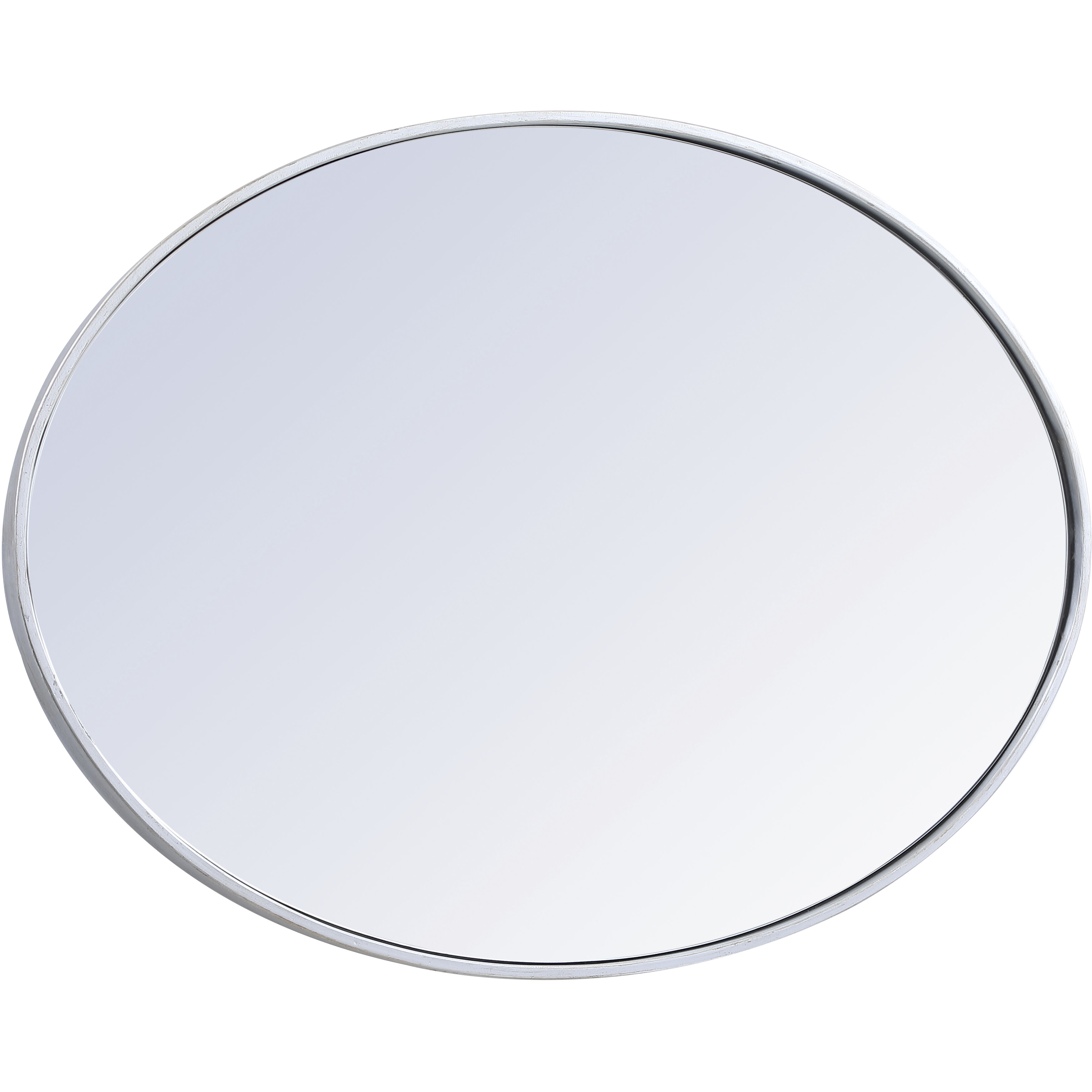 Eternity 34 X 24 inch Silver Wall Mirror
