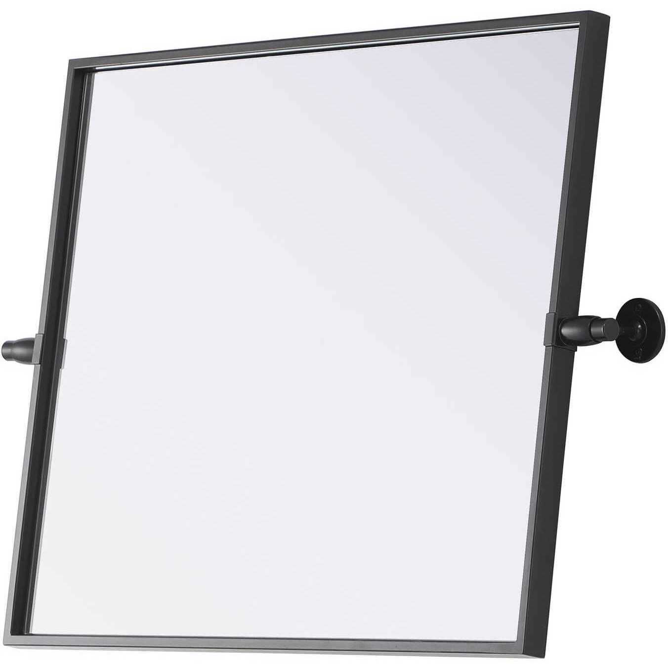 Amoura 24 X 20 inch Black Mirror