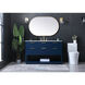 Larkin 54 X 22 X 34 inch Blue Vanity Sink Set
