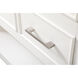 Sinclaire 60 X 22 X 34 inch White Vanity Sink Set