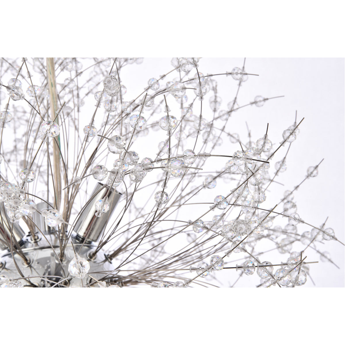 Solace 9 Light 18 inch Chrome Pendant Ceiling Light