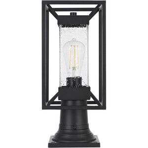 Willington 1 Light 16 inch Black Outdoor Post Light
