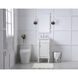 Lexington 19 X 18 X 35 inch Antique White Vanity Sink Set 