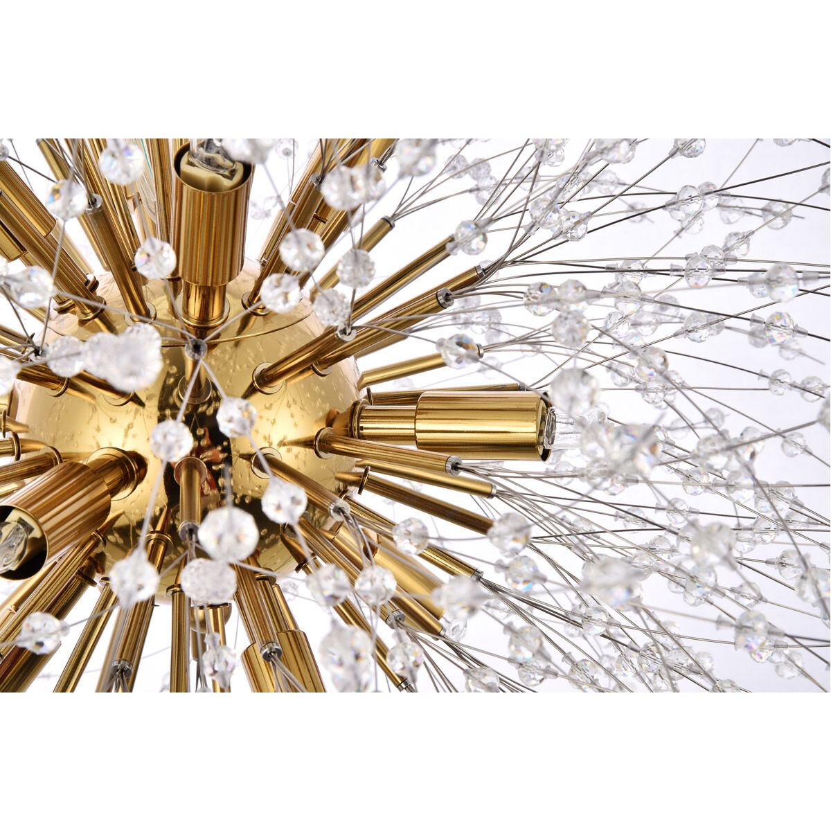 Solace 12 Light 24 inch Gold Pendant Ceiling Light