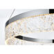 Linden 1 Light 22 inch Chrome Chandelier Ceiling Light