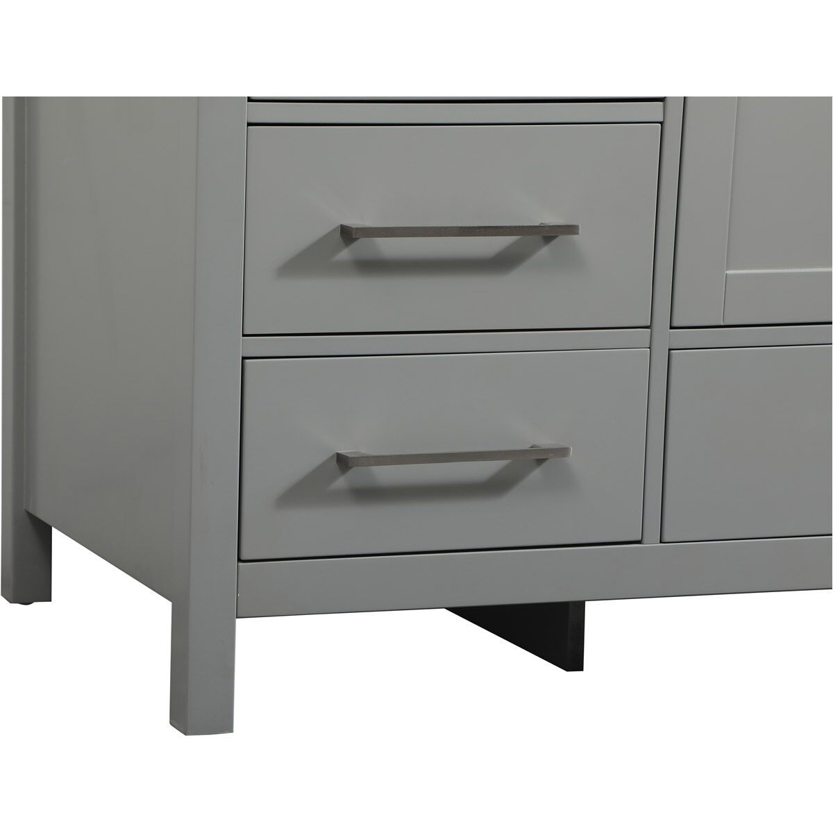 Irene 60 X 22 X 34 inch Grey Vanity Sink Set