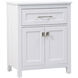 Adian White Bathroom Storage Cabinet