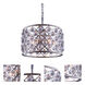 Madison 6 Light 20 inch Polished Nickel Pendant Ceiling Light in Clear, Urban Classic