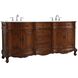 Danville 72 X 21 X 36 inch Teak Vanity Sink Set